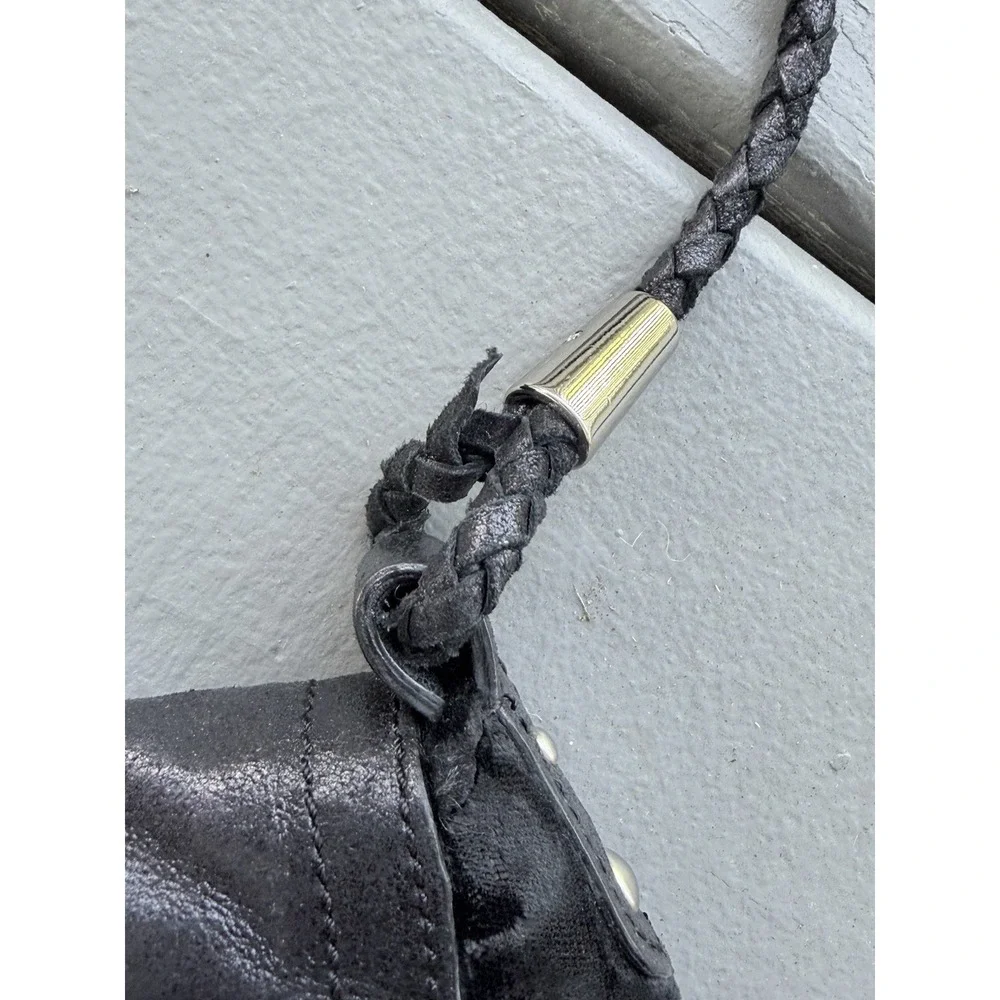 Charles David Black Velvet Dark Femme Evening Bag Whimsigoth Grunge Clutch Purse